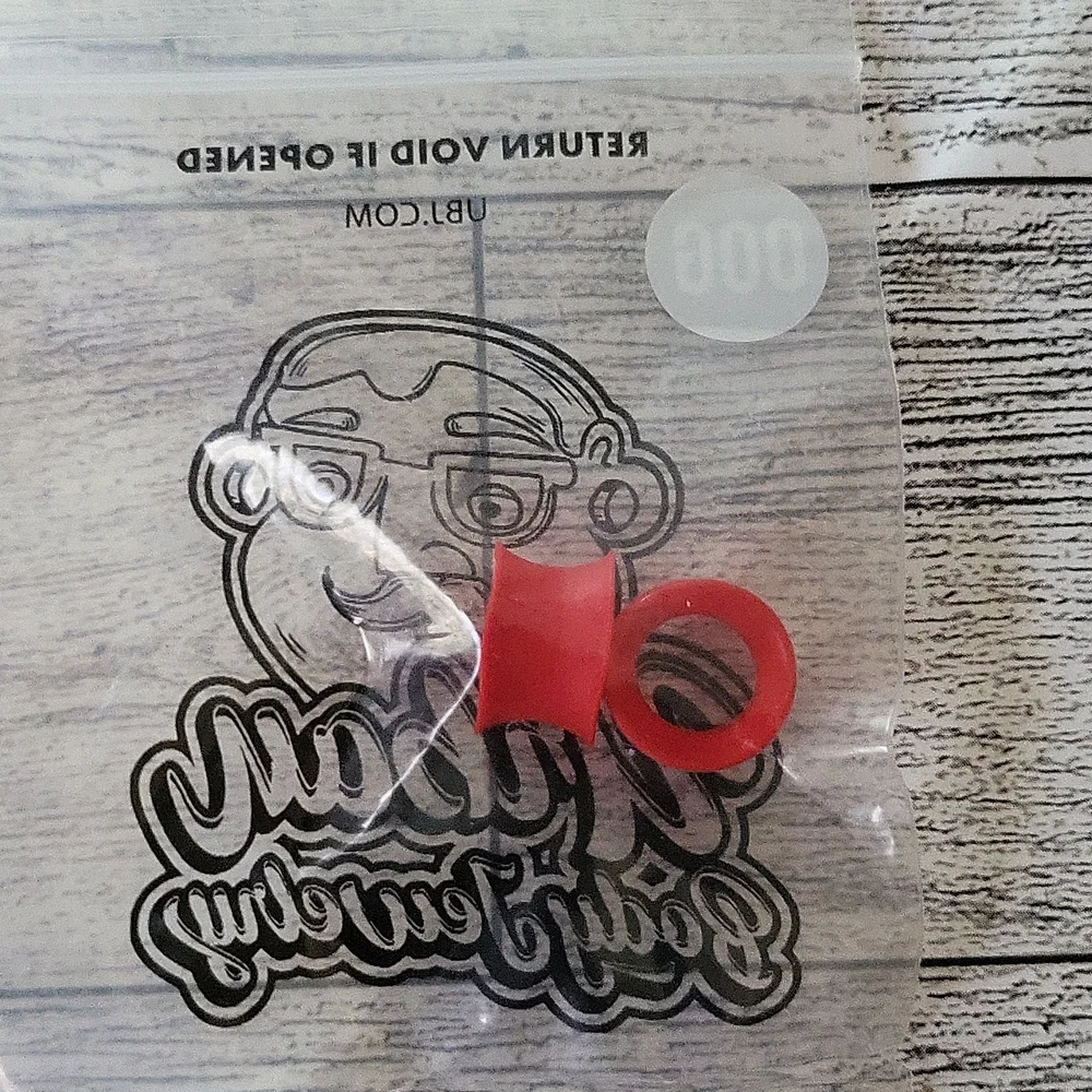 OOg KAOS RED SILICONE SKIN EYELETS - Picture 3 of 4